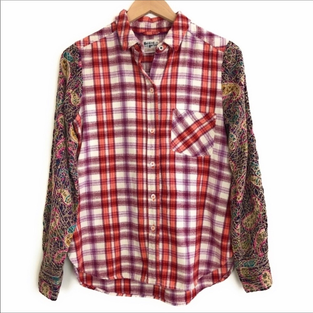 Anthropologie Holding Horses Top
